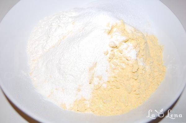 Pancakes cu făină de porumb (rețetă vegetariană) - Pas 2