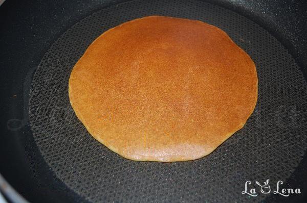 Pancakes cu făină de porumb (rețetă vegetariană) - Pas 7