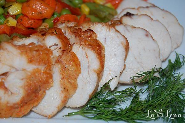 Pastramă din piept de pui - Pas 12