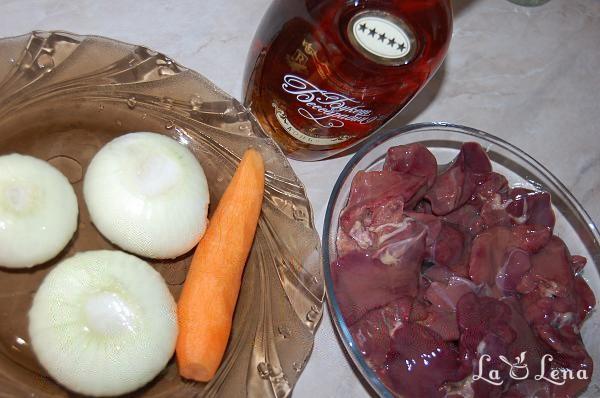 Pate din ficăței de pui - Pas 1