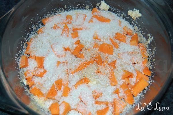 Pilaf dulce cu mere și dovleac - Pas 3