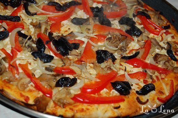 Pizza Vegetariană - Pas 9
