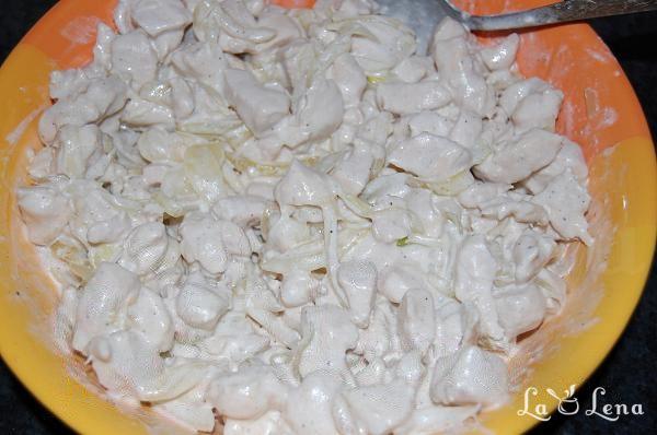 Plăcintă cu carne de pui - Pas 11