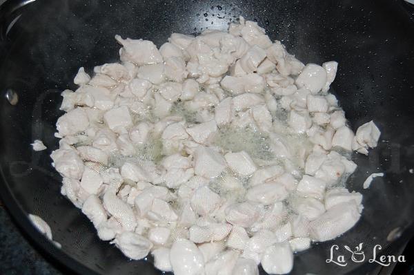 Plăcintă cu carne de pui - Pas 9