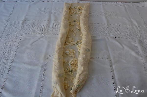 Plăcinte cu brânză - rețeta de la mama soacră - Pas 12