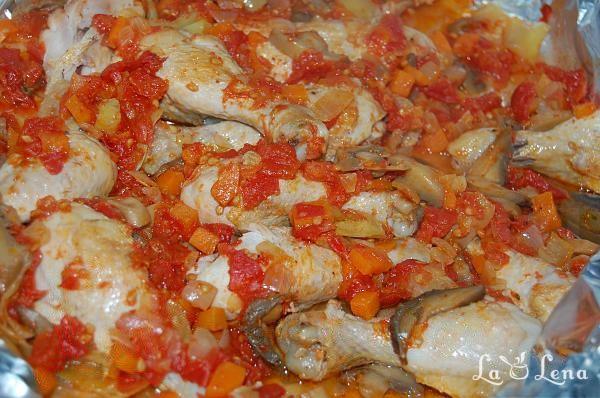 Pui vânătoresc (Cacciatore) - Pas 15