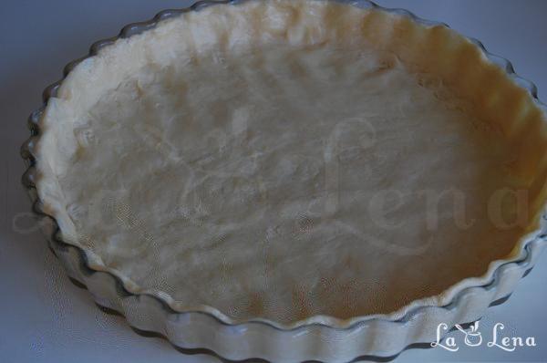 Quiche(Tartă) cu pui, ciuperci și broccoli - Pas 8
