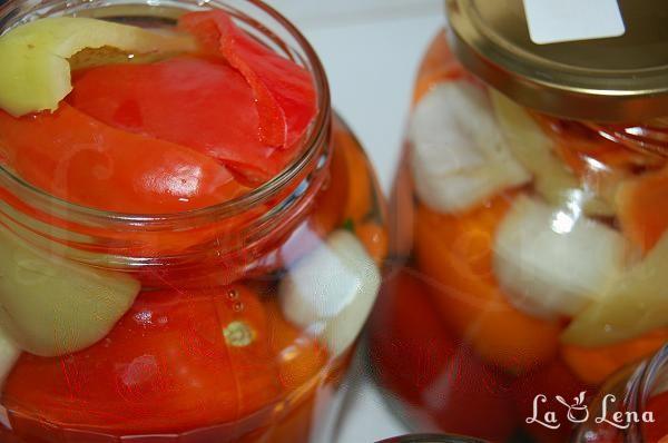 Roșii marinate la borcan - Pas 4