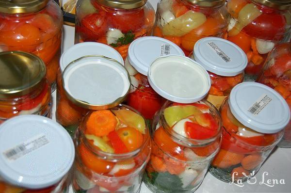Roșii marinate la borcan - Pas 5
