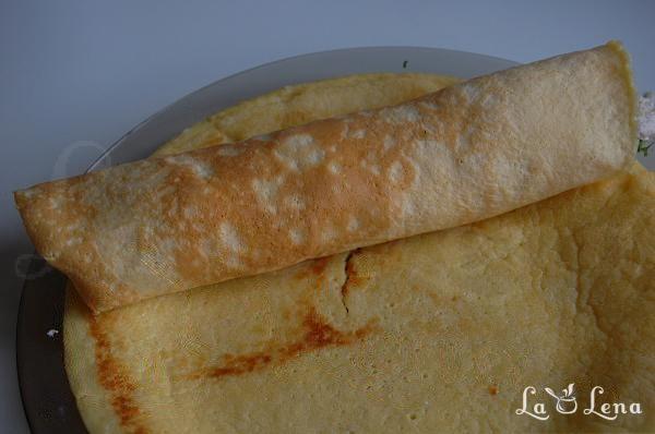 Ruladă cu omletă și piept de pui - Pas 10