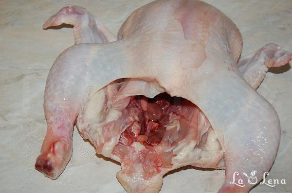 Ruladă regească de pui cu ciuperci - Pas 1