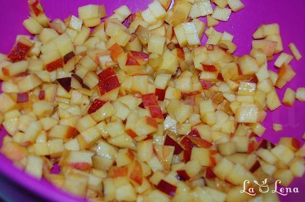 Salata cu piersici si ardei (Salsa cu piersici) - Pas 2