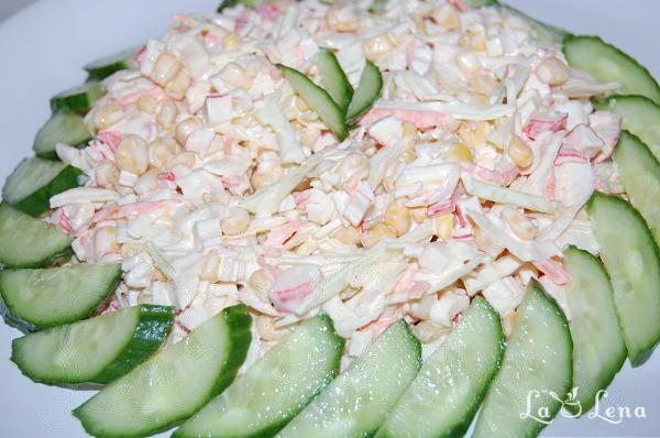 Salata cu surimi si legume - Pas 4