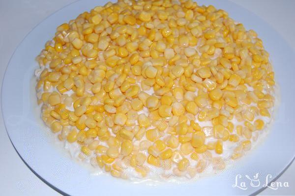 Salată "Floarea Soarelui" - Pas 10