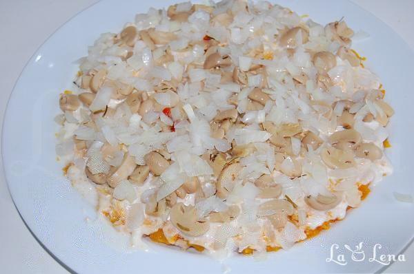 Salată "Floarea Soarelui" - Pas 8