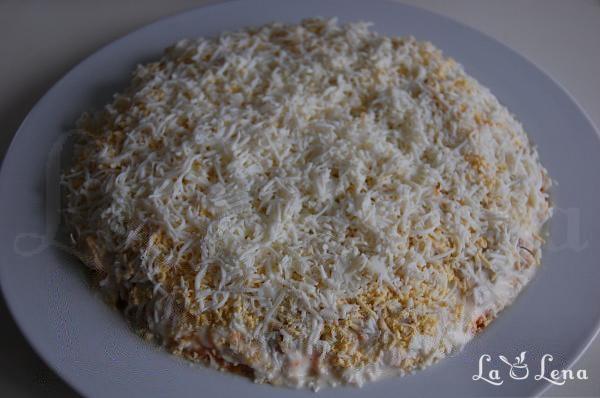 Salată "Floarea Soarelui" - Pas 9