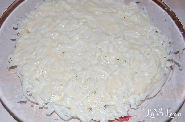 Salată "Mimoza" - Pas 3