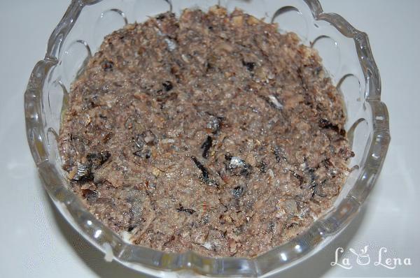 Salată "Peștii în lac" - Pas 8