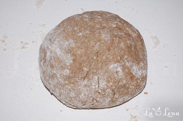 Sărățele (Crackers) din semințe și făină de secară - Pas 6