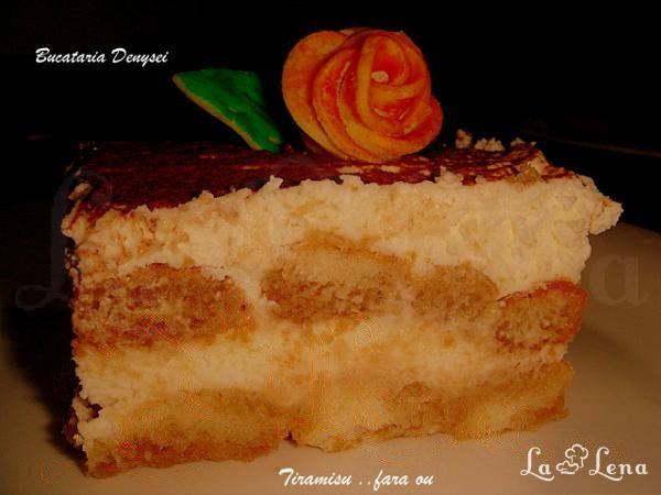 Tiramisu ..fara ou