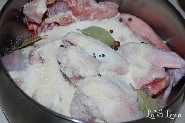 Tobă de pui - Pas 2